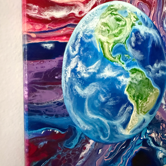 New Earth - Original Canvas Painting