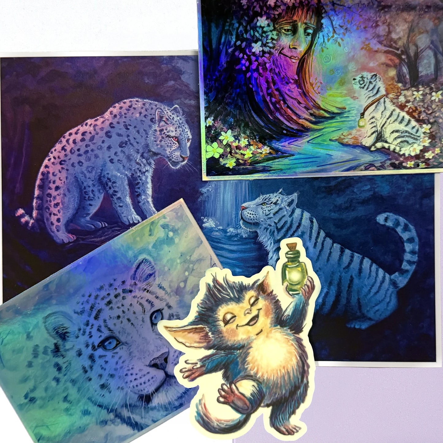 Snow Leopard and Tiger Bundle