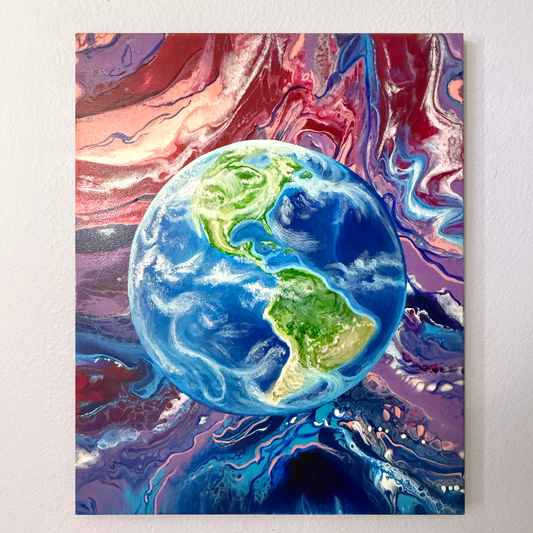 New Earth - Original Canvas Painting