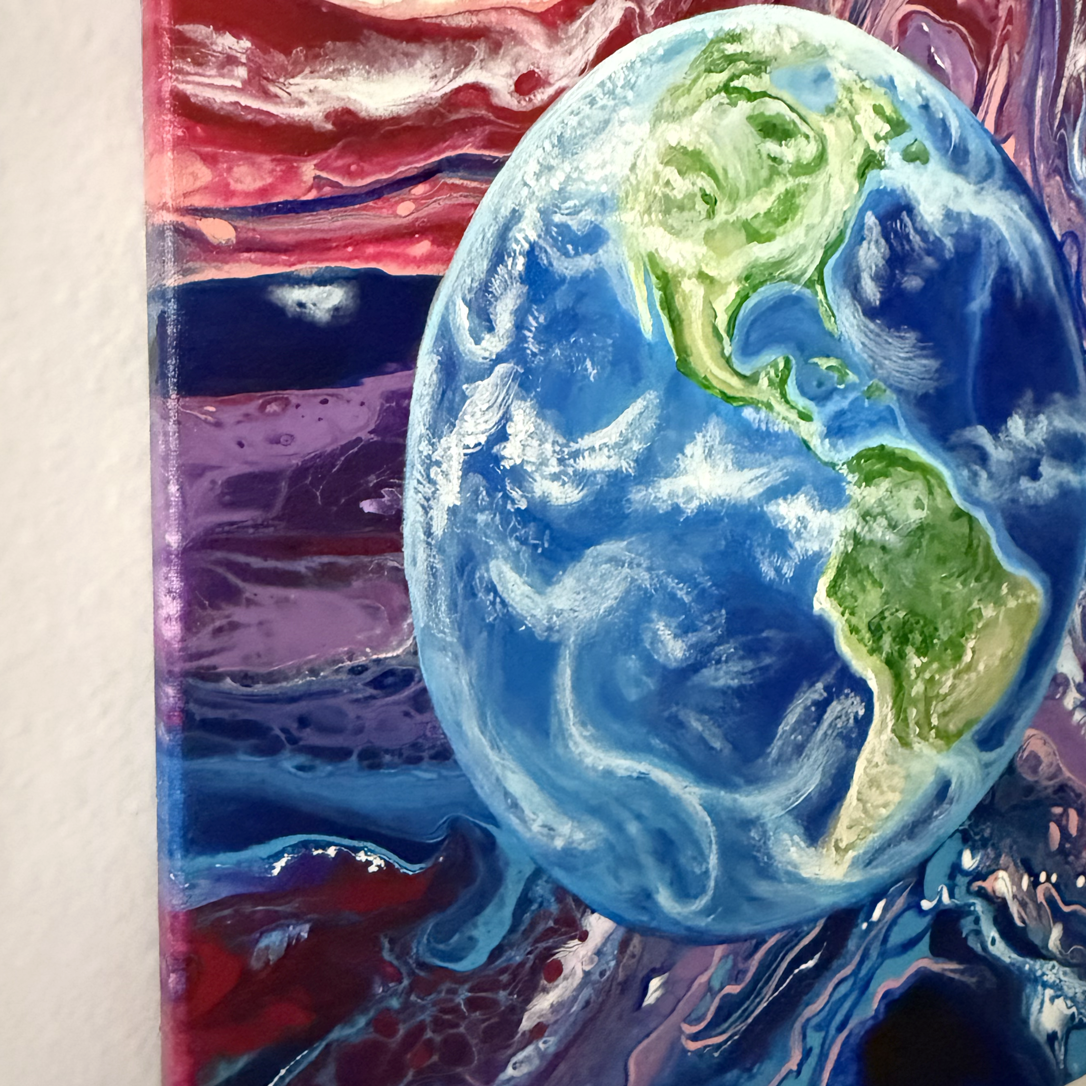 New Earth - Original Canvas Painting