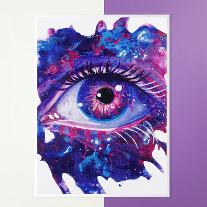 Cosmic Iris - Art Print