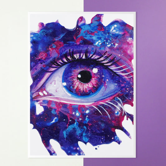 Cosmic Iris - Art Print