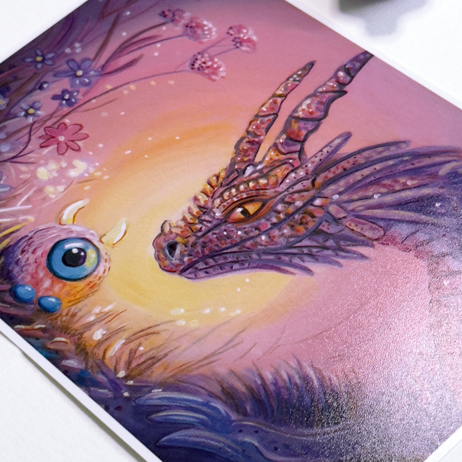 When Worlds Collide - Art Print