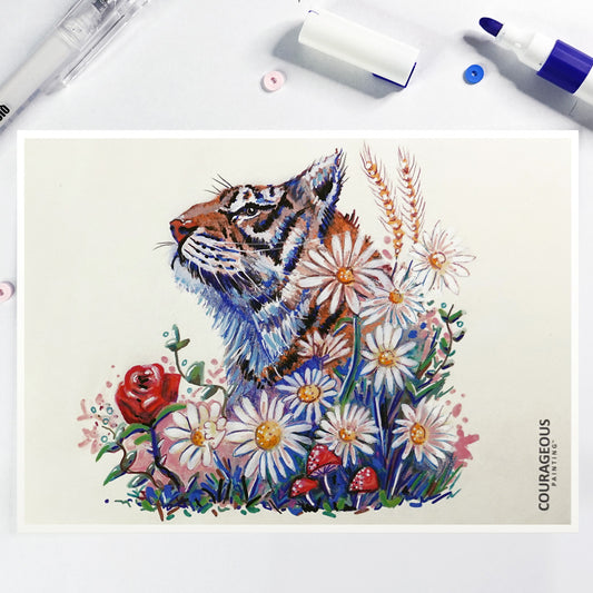 Garden Tiger - Art Print