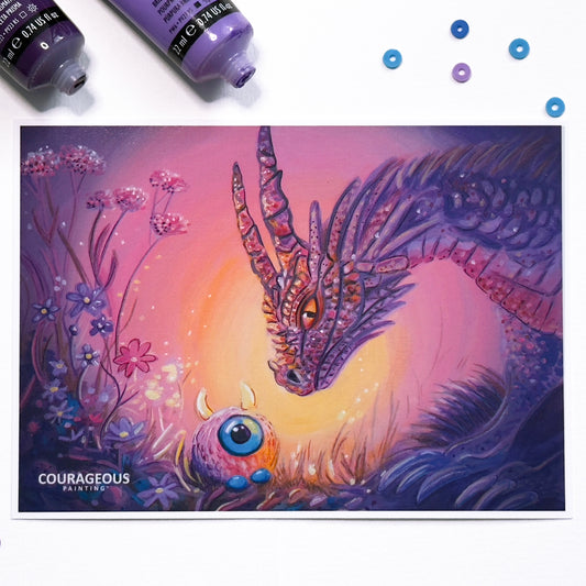 When World Collide - Art Print