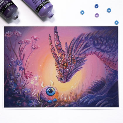 When Worlds Collide - Art Print