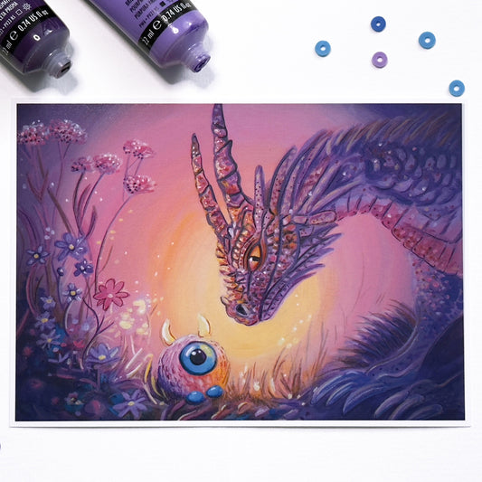 When Worlds Collide - Art Print