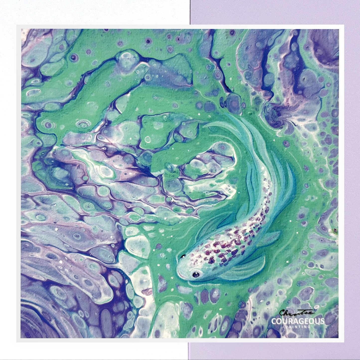 Lavender Spring - Art Print
