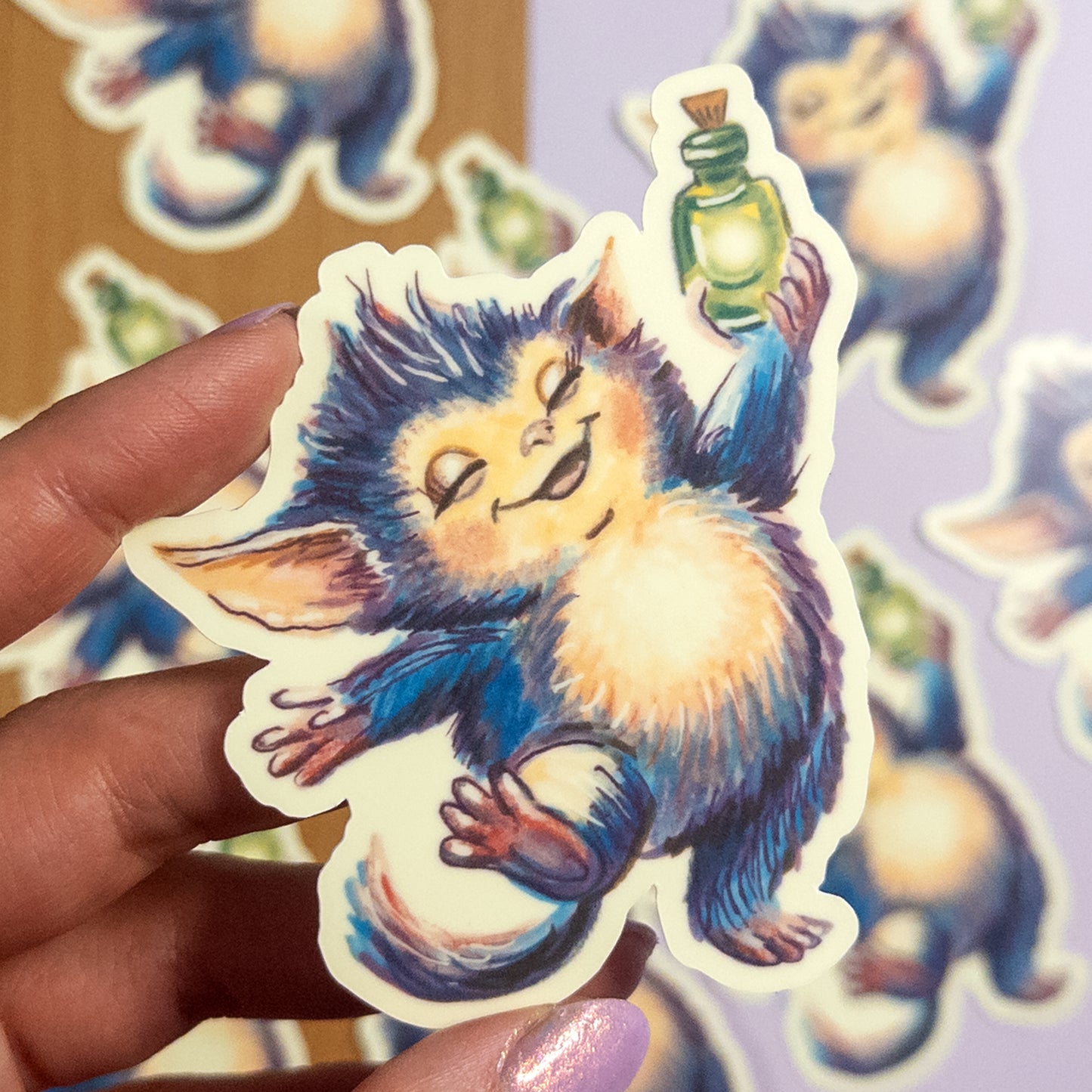 Mischief Maker - Glow in the Dark Sticker