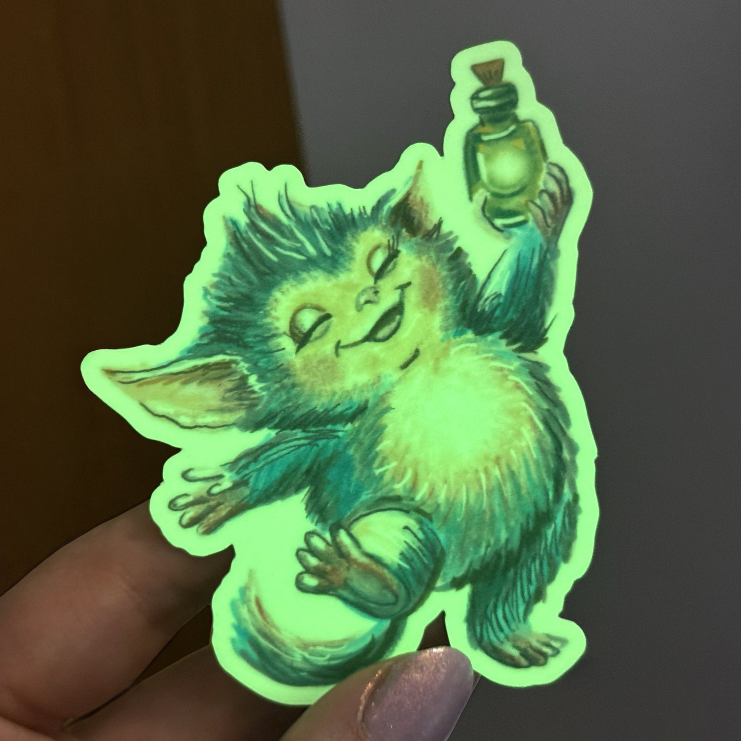 Mischief Maker - Glow in the Dark Sticker