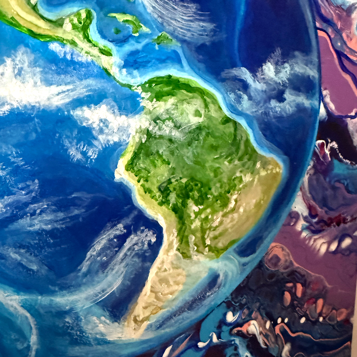 New Earth - Original Canvas Painting