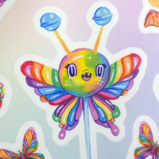 Rainbow Creature - Sticker Sheet