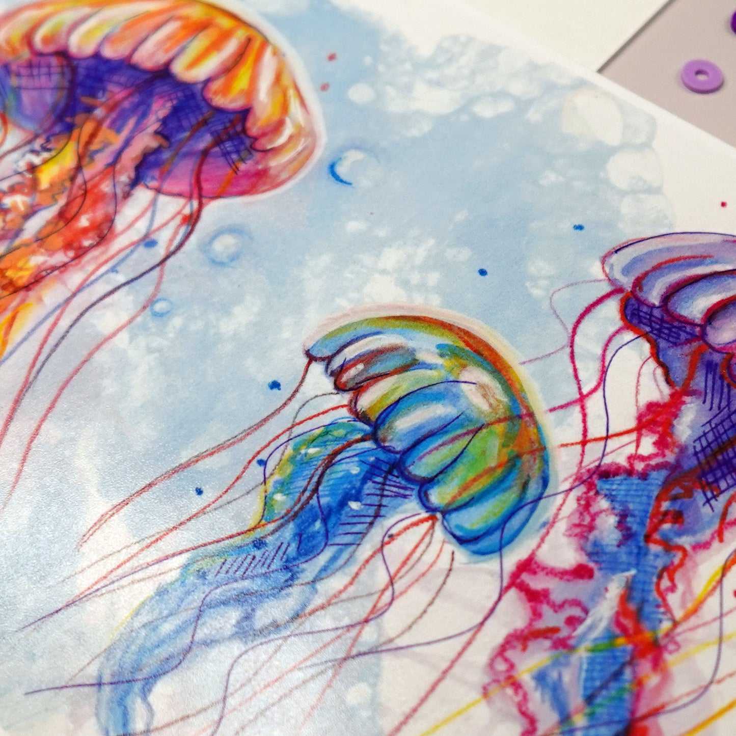 Bubble Jellies - Art Print