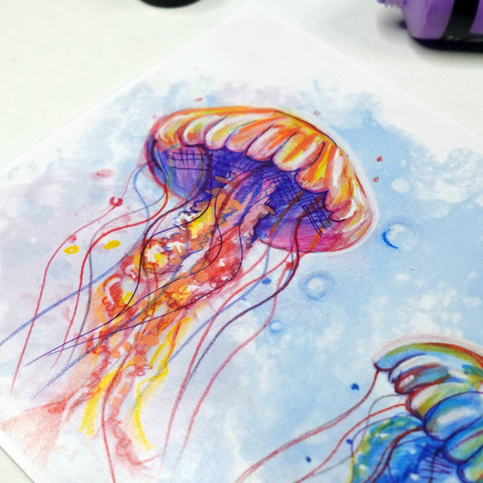 Bubble Jellies - Art Print