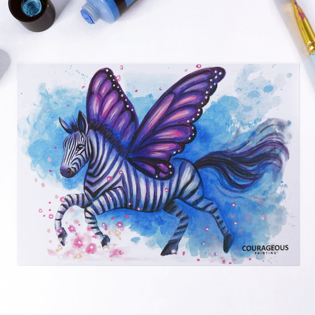 Zebrafly - Art Print