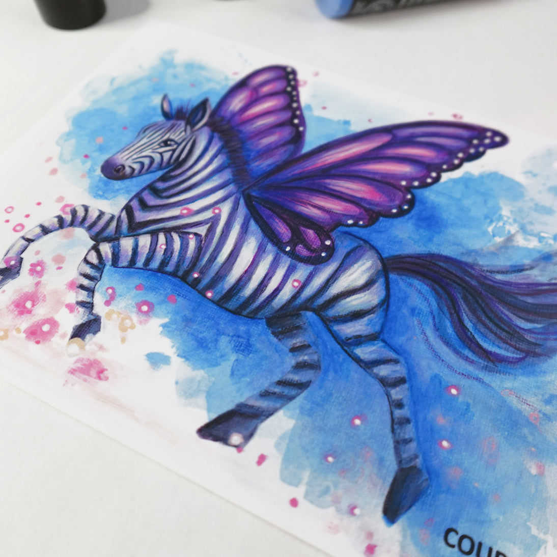 Zebrafly - Art Print